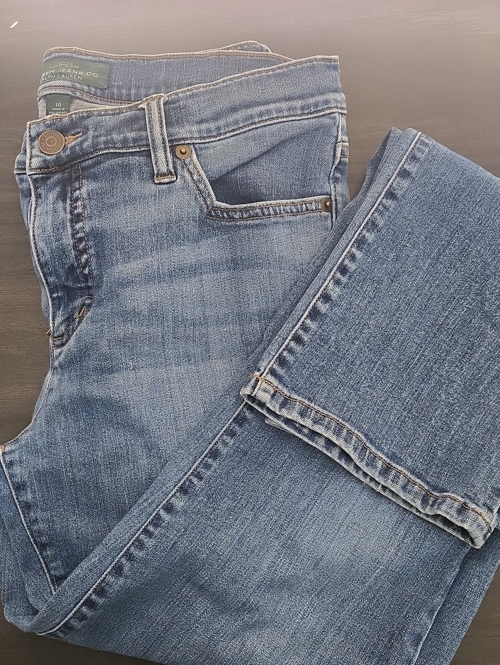 Lauren Ralph Lauren Women's Classis Straight Leg Jeans Sz 10